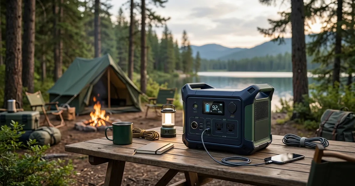 【2026年】キャンプ・アウトドア向けポータブル電源おすすめ8選｜選び方と容量の目安