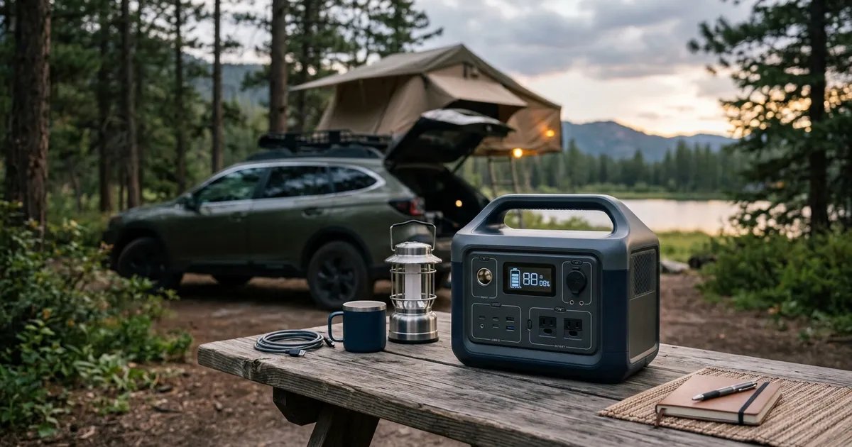 【2026年】車中泊向けポータブル電源おすすめ8選｜必要容量と選び方を徹底解説