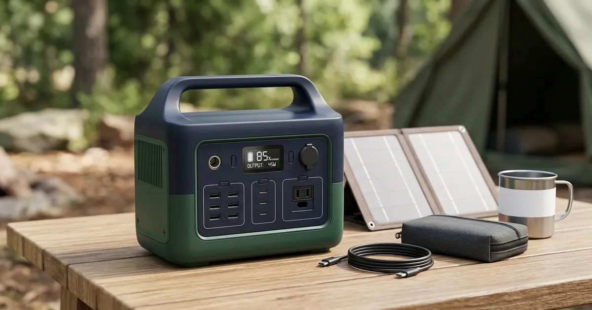 【2026年実機レビュー】BLUETTI AORA 100｜コンパクト＆おしゃれなポータブル電源の実力